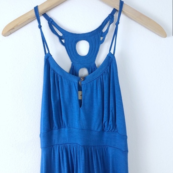 ELLA MOSS Soft Blue Midi dress - small - Picture 3 of 8